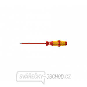 Wera 006105 Elektrikářský šroubovák Kraftform Plus 0,5x3,0x100 mm typ 160 i VDE izolovaný Wera 006105 Elektrikářský šroubovák Kraftform Plus 0,5x3,0x100 mm typ 160 i VDE izolovaný gallery main image