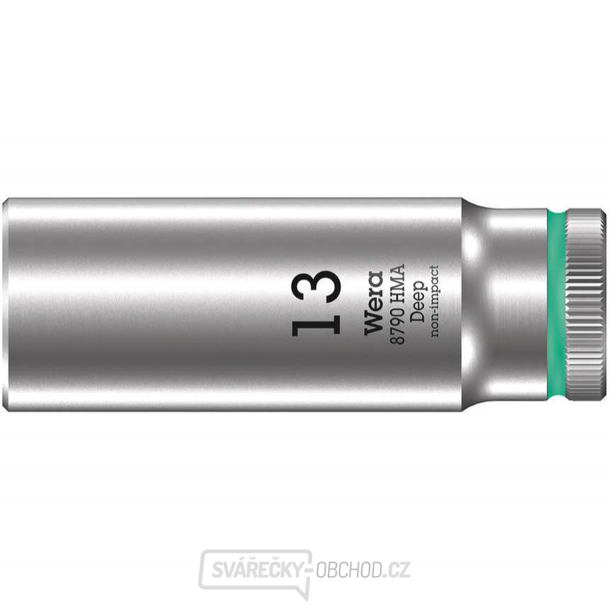Wera 004510 Nástrčná hlavice Zyklop 1/4" 6hran 13 mm typ 8790 HMA - hluboká