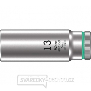 Wera 004510 Nástrčná hlavice Zyklop 1/4" 6hran 13 mm typ 8790 HMA - hluboká