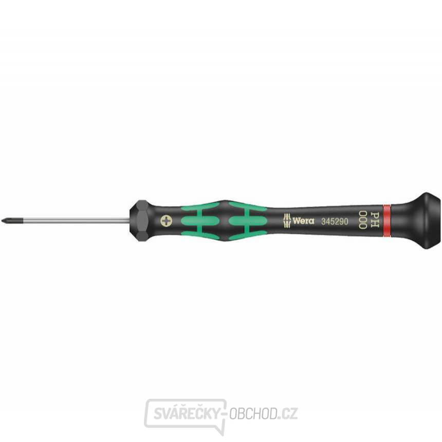Wera 345290 Šroubovák křížový PH 000x40 mm k použití v elektronice Kraftform Micro typ 2050