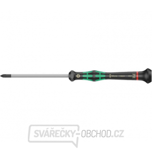 Wera 118024 Šroubovák křížový PH 1x80 mm k použití v elektronice Kraftform Micro typ 2050 gallery main image