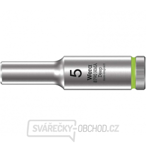 Wera 004501 Nástrčná hlavice Zyklop 1/4" 6hran 5 mm typ 8790 HMA - hluboká