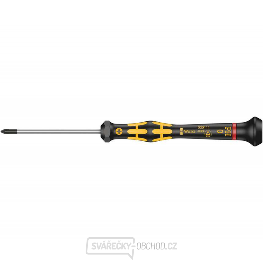 Wera 030111 Šroubovák ESD Kraftform Micro PH 0 x 60 mm typ 1550 PH