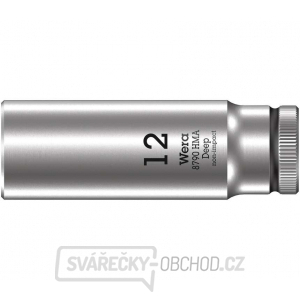 Wera 004509 Nástrčná hlavice Zyklop 1/4" 6hran 12 mm typ 8790 HMA - hluboká