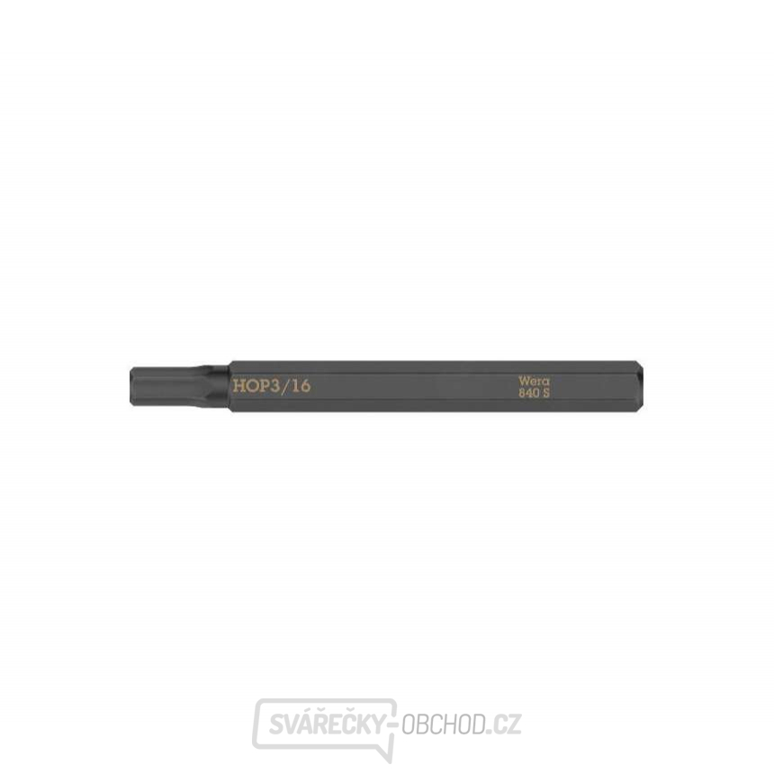 Wera 018156 Šroubovací bit pro rázové šroubováky 840 S, palcový Wera 018156 Šroubovací bit pro rázové šroubováky 840 S, palcový gallery main image