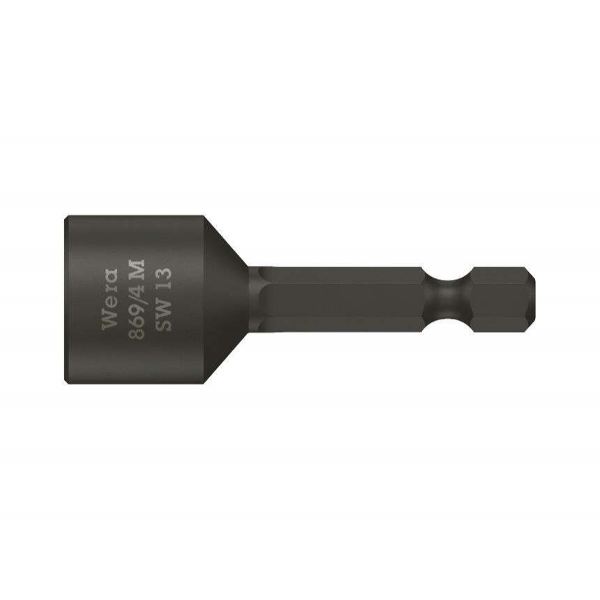 Levně Wera 060428 Nástrčná hlavice 1/4" šestihran 13 x 50 mm typ 869/4 M 05060428001