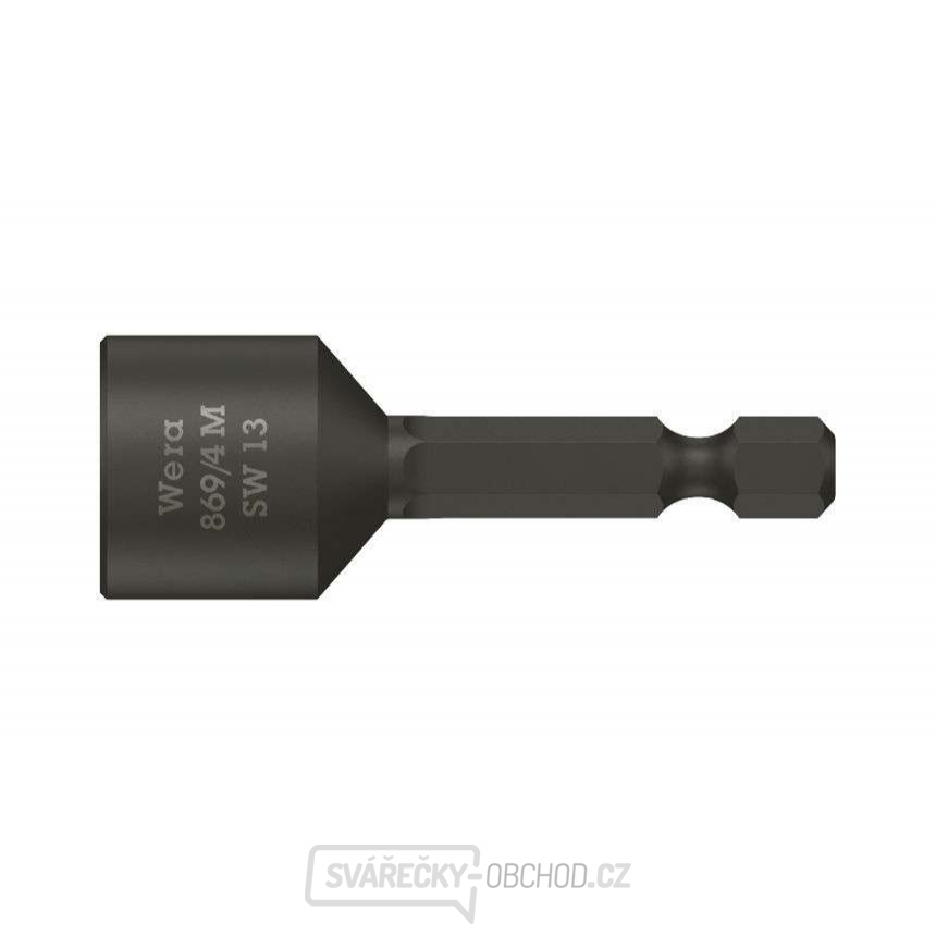 Wera 060428 Nástrčná hlavice 1/4" šestihran 13 x 50 mm typ 869/4 M