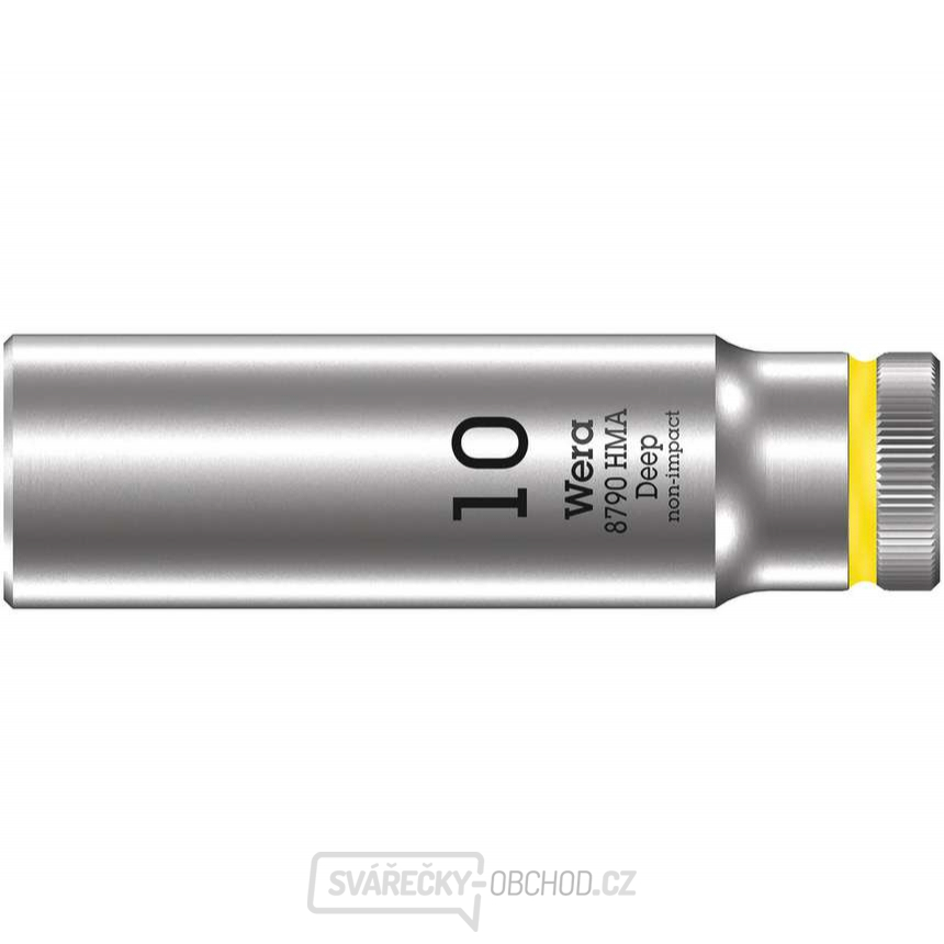 Wera 004507 Nástrčná hlavice Zyklop 1/4" 6hran 10 mm typ 8790 HMA - hluboká