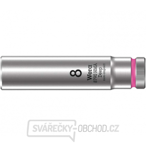 Wera 004505 Nástrčná hlavice Zyklop 1/4" 6hran 8 mm typ 8790 HMA - hluboká