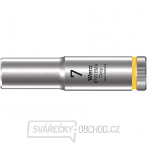 Wera 004504 Nástrčná hlavice Zyklop 1/4" 6hran 7 mm typ 8790 HMA - hluboká Wera 004504 Nástrčná hlavice Zyklop 1/4" 6hran 7 mm typ 8790 HMA - hluboká gallery main image