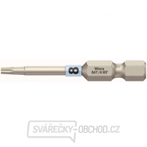 Wera 060505 Šroubovací bit 1/4" TX 8 867/4 Torx® HF s přidržovací funkcí Wera 060505 Šroubovací bit 1/4" TX 8 867/4 Torx® HF s přidržovací funkcí gallery main image