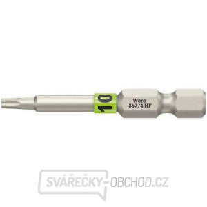 Wera 060506 Šroubovací bit 1/4" TX 10 867/4 Torx® HF s přidržovací funkcí Wera 060506 Šroubovací bit 1/4" TX 10 867/4 Torx® HF s přidržovací funkcí gallery main image