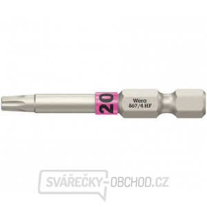 Wera 060508 Šroubovací bit 1/4" TX 20 867/4 Torx® HF s přidržovací funkcí Wera 060508 Šroubovací bit 1/4" TX 20 867/4 Torx® HF s přidržovací funkcí gallery main image