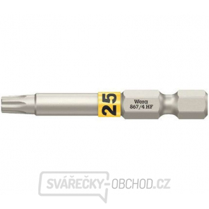 Wera 060509 Šroubovací bit 1/4" TX 25 867/4 Torx® HF s přidržovací funkcí gallery main image