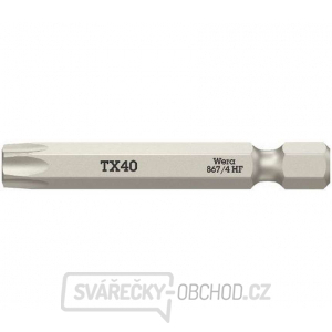 Wera 060511 Šroubovací bit 1/4" TX 40 867/4 Torx® HF s přidržovací funkcí gallery main image