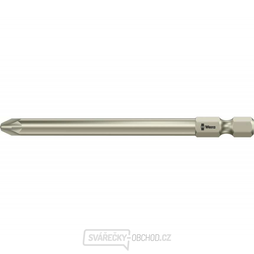 Wera 071086 Šroubovací bit 1/4 Hex PZ 3 x 89 mm, typ 3855/4 Z PZ, nerezová ocel