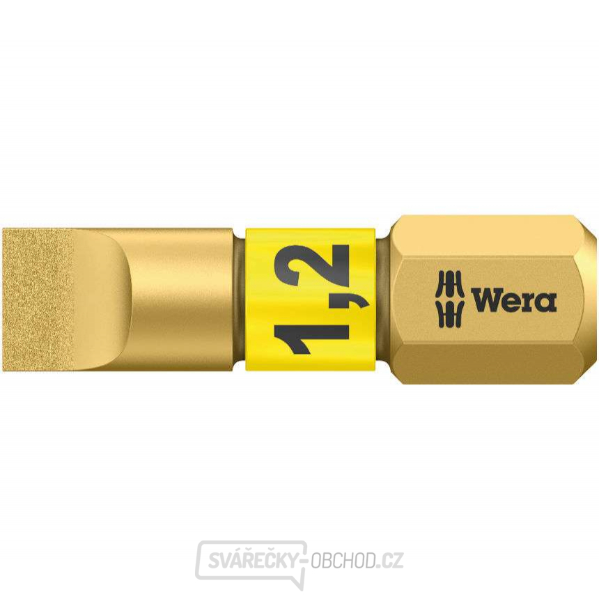 Wera 056176 Bit 1/4" PL 6,5 x 1,2 x 25 mm, bitorsion typ 800/1 BDC