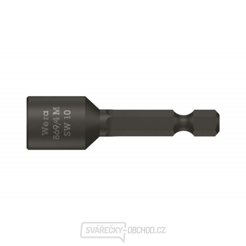 Wera 060425 Nástrčná hlavice 1/4" šestihran 10 x 50 mm typ 869/4 M