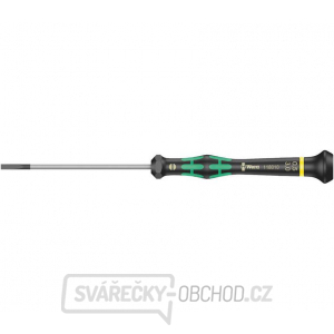 Wera 118010 Šroubovák plochý 0,5x3x80 mm k použití v elektronice Kraftform Micro typ 2035 Wera 118010 Šroubovák plochý 0,5x3x80 mm k použití v elektronice Kraftform Micro typ 2035 gallery main image
