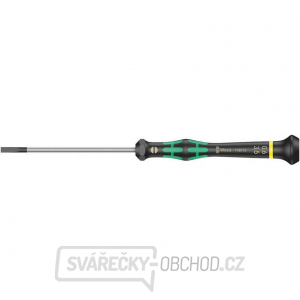 Wera 118012 Šroubovák plochý 0,6x3,5x80 mm k použití v elektronice Kraftform Micro typ 2035