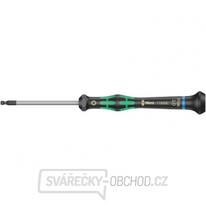 Wera 118072 Šroubovák šestihranný 3x60 mm k použití v elektronice Kraftform Micro typ 2054