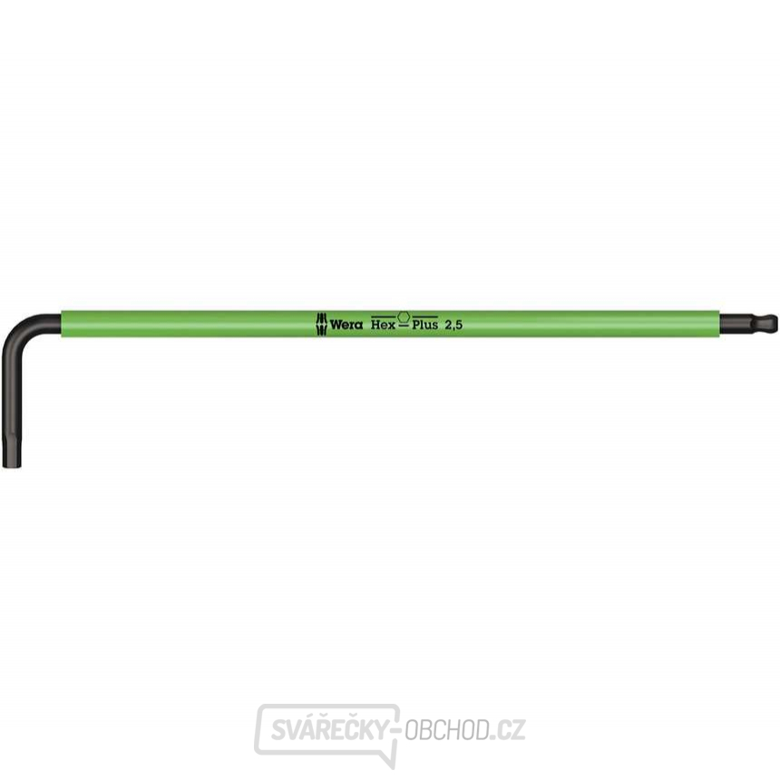 Wera 022604 Zástrčný klíč Multicolour, metrický, BlackLaser, 2,5 x 112 mm typ 950 SPKL