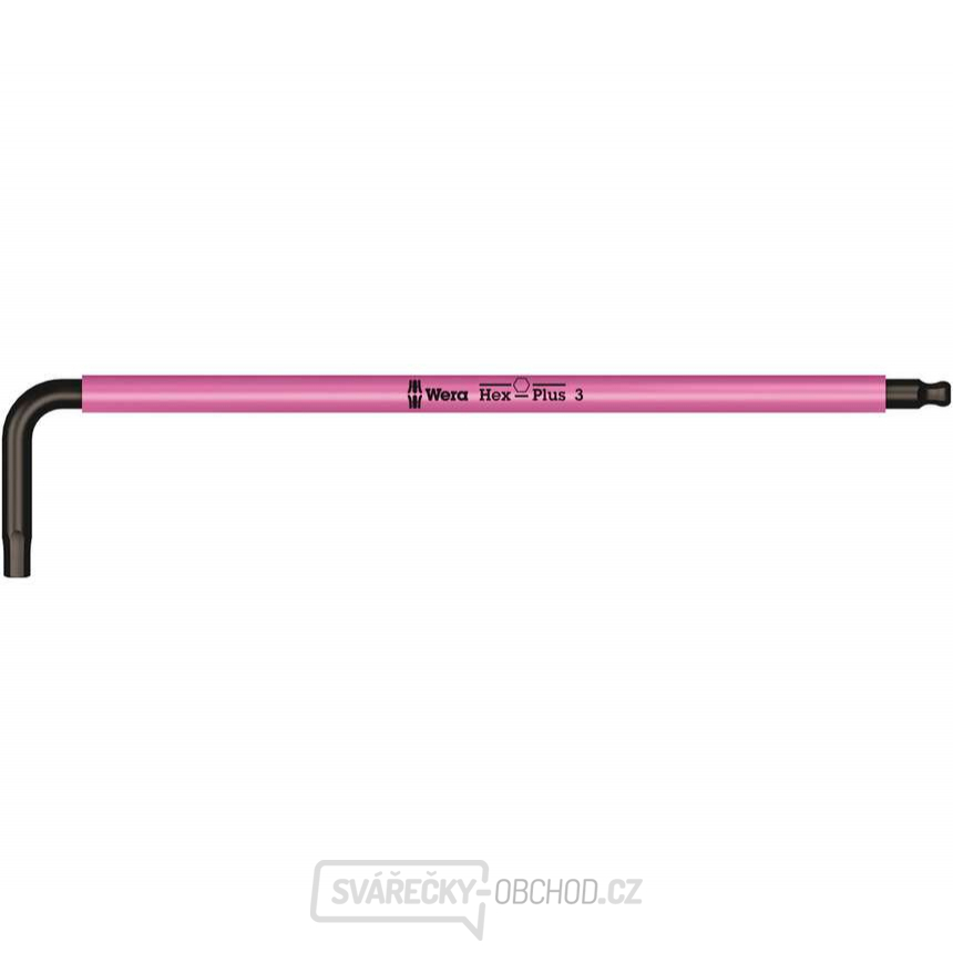 Wera 022606 Zástrčný klíč Multicolour, metrický, BlackLaser, 3 x 123 mm typ 950 SPKL