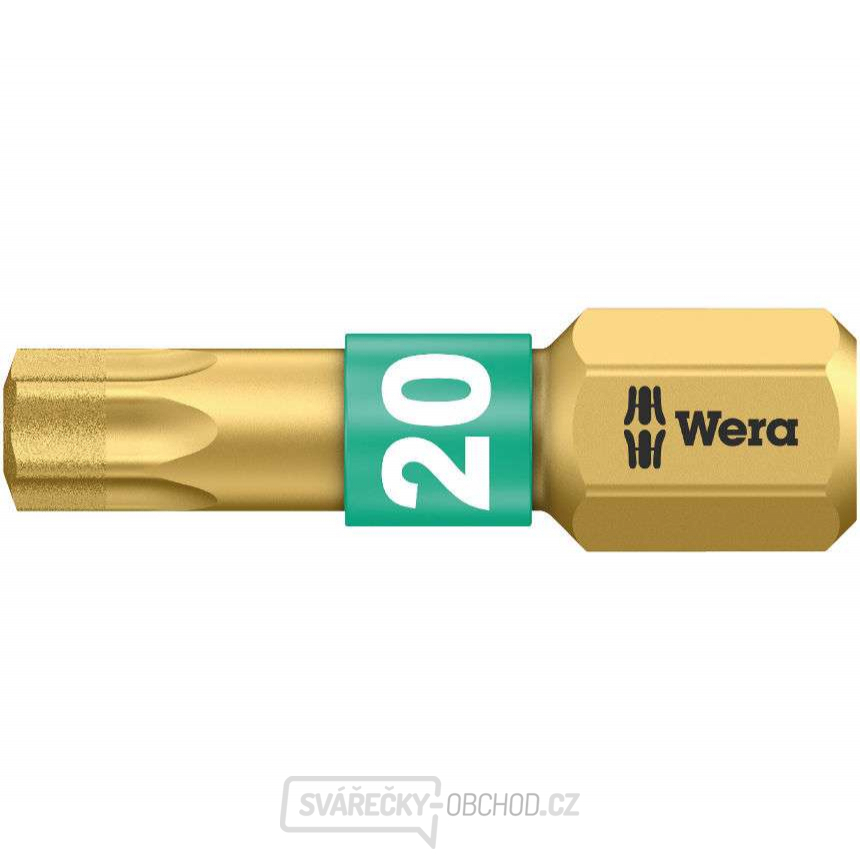 Wera 066104 Bit 1/4" TX 20 x 25 mm, bitorsion typ 867/1 TORX BDC