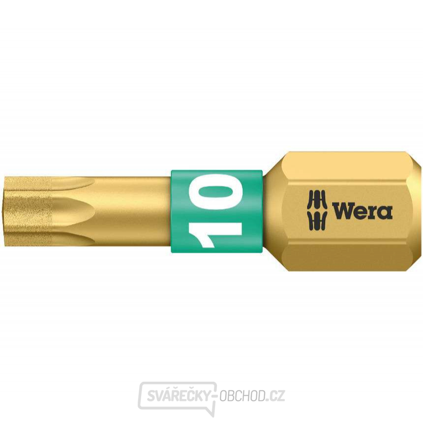 Wera 066100 Bit 1/4" TX 10 x 25 mm, bitorsion typ 867/1 TORX BDC