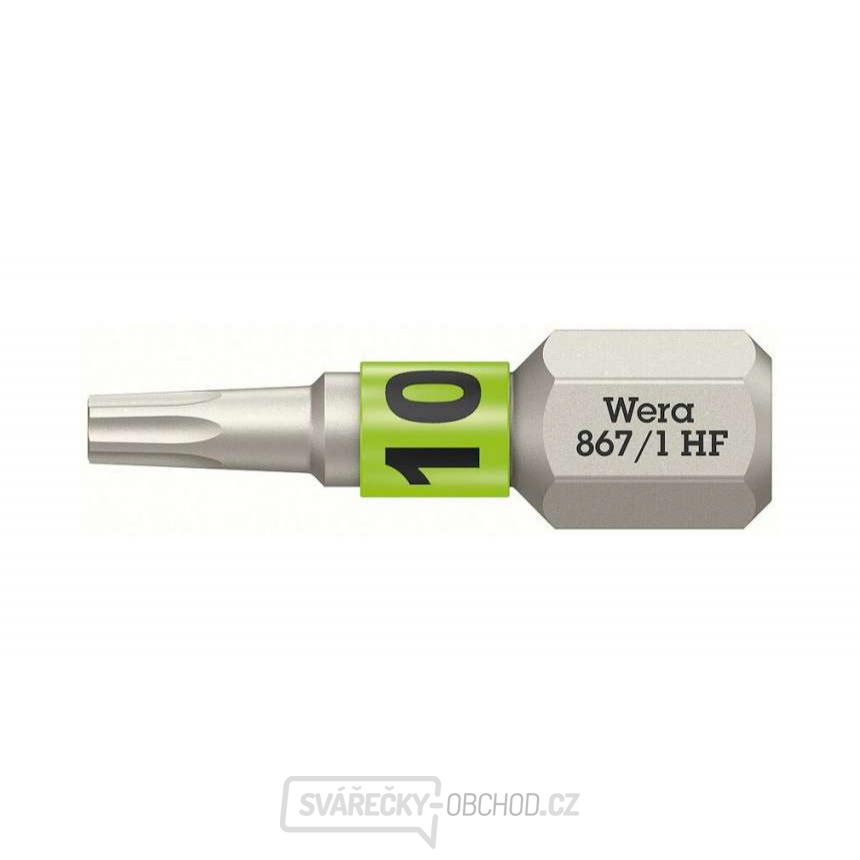 Wera 066140 Šroubovací bit 1/4" TX 10 867/1 Torx® HF s přidržovací funkcí