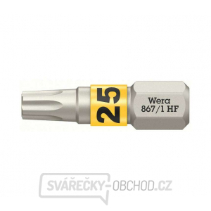 Wera 066143 Šroubovací bit 1/4" TX 25 867/1 Torx® HF s přidržovací funkcí gallery main image
