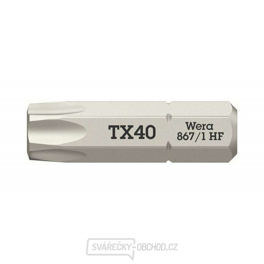 Wera 066145 Šroubovací bit 1/4" TX 40 867/1 Torx® HF s přidržovací funkcí