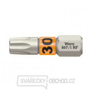 Wera 066144 Šroubovací bit 1/4" TX 30 867/1 Torx® HF s přidržovací funkcí gallery main image