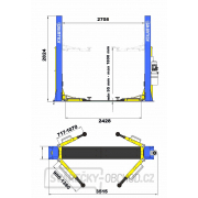 Dvousloupový zvedák Golemtech 3500 kg ECO Dvousloupový zvedák Golemtech 3500 kg ECO náhled