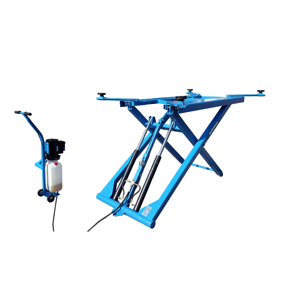Levně Nůžkový nízkozdvižný zvedák 2700 kg nz04