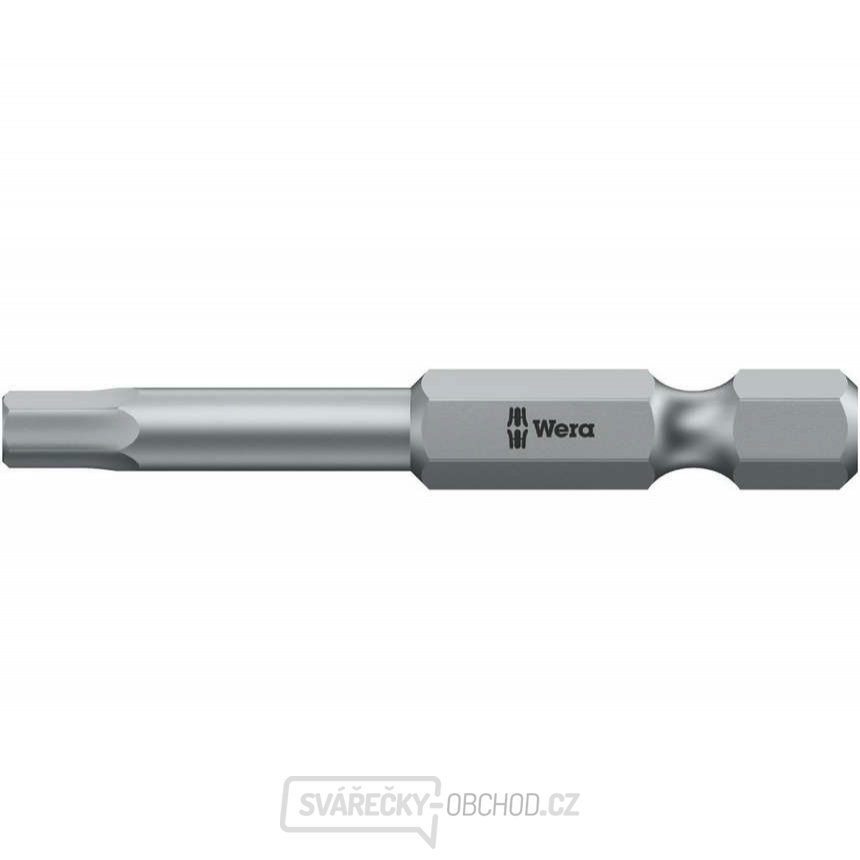 Wera 059610 Bit inbus 4,0 mm - 840/4 Z Hex-Plus. Šroubovací bit 1/4" Hex, 50 mm, pro šrouby s vnitřním šestihranem