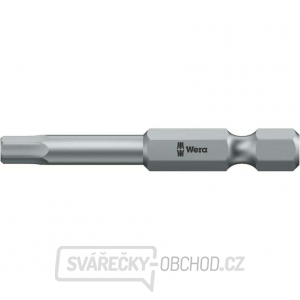 Wera 059603 Bit inbus 2,0 mm - 840/4 Z Hex-Plus. Šroubovací bit 1/4" Hex, 50 mm, pro šrouby s vnitřním šestihranem gallery main image