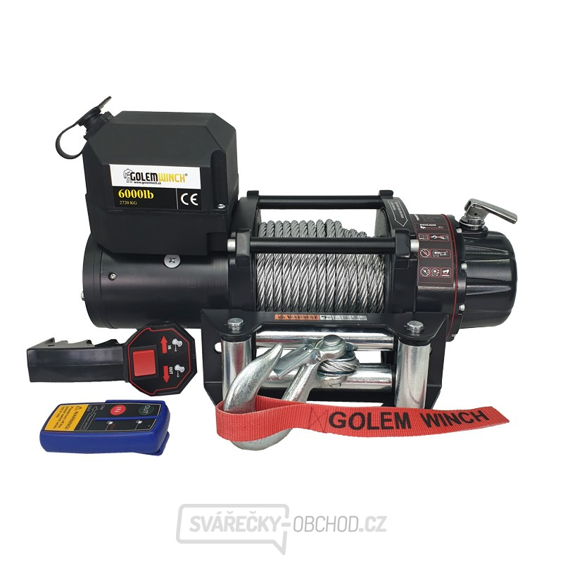 Elektrický navijak Golemwinch 2.7 tun 12V