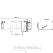 Elektrický navijak Golemwinch 2.7 tun 12V náhled