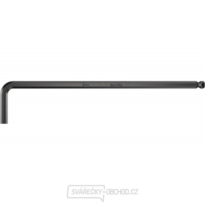 Wera 022081 Zástrčný klíč, palcový, BlackLaser, 1/16" x 91 mm typ 950 PKL