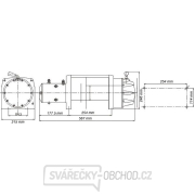 Elektrický naviják Golemwinch 7,7 t 12 V náhled