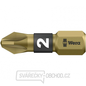 Wera 056712 Bit 1/4" PZ 2 x 25 mm, bitorsion typ 855/1 BTH PZ gallery main image