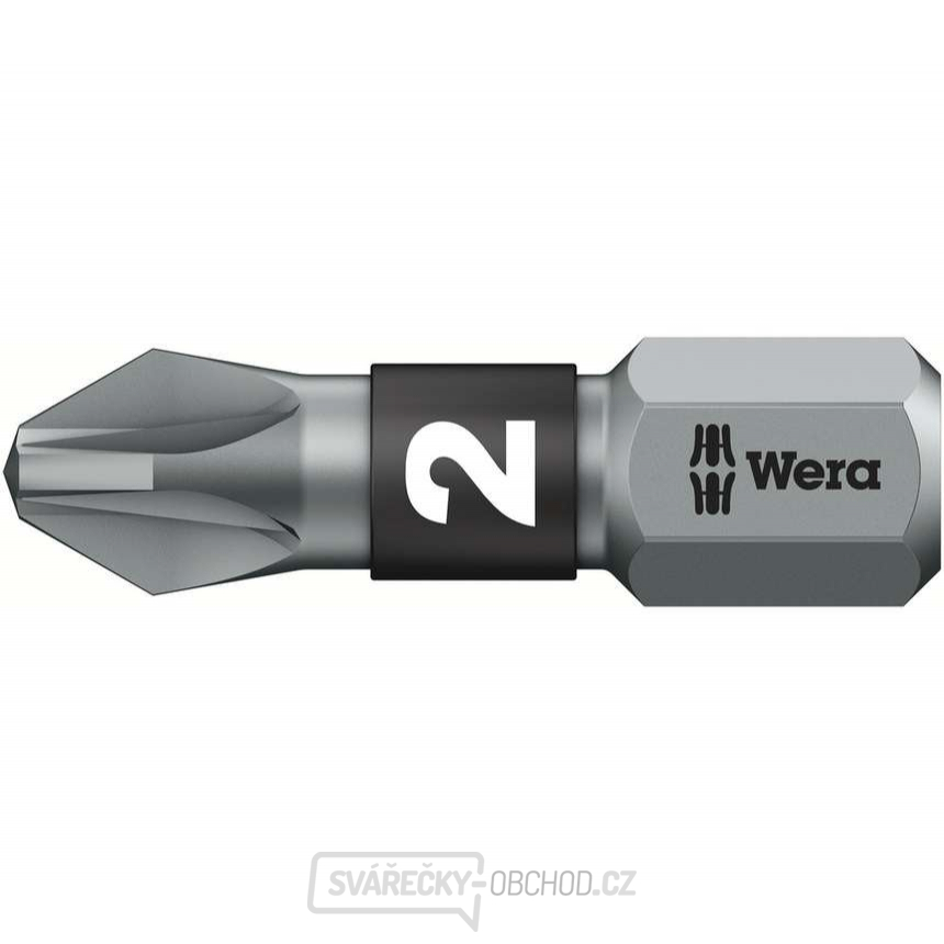 Wera 056722 Šroubovací bit 1/4" Hex PZ 2, typ 855/1 BTZ PZ na křížové šrouby Pozidriv