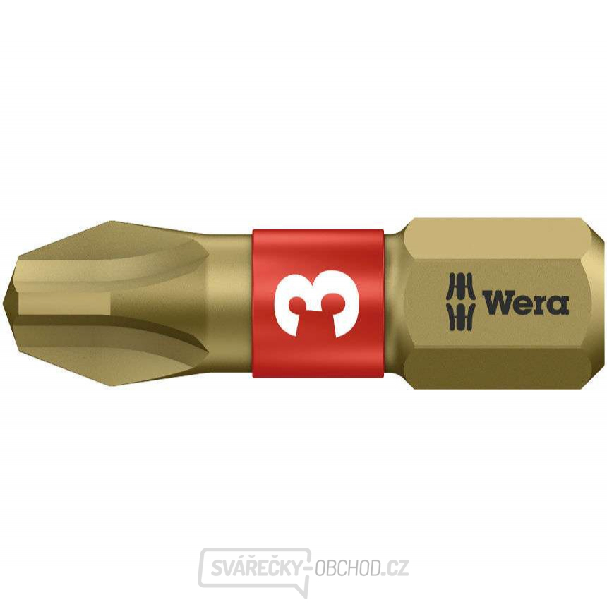 Wera 056414 Bit 1/4" PH 3 x 25 mm, bitorsion typ 851/1 BTH PH