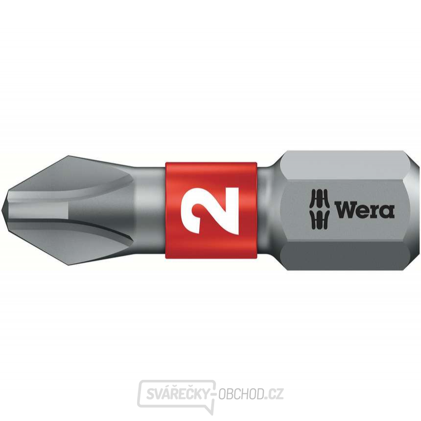 Wera 056422 Šroubovací bit 1/4" Hex PH 2, typ 851/1 BTZ PH na křížové šrouby Phillips