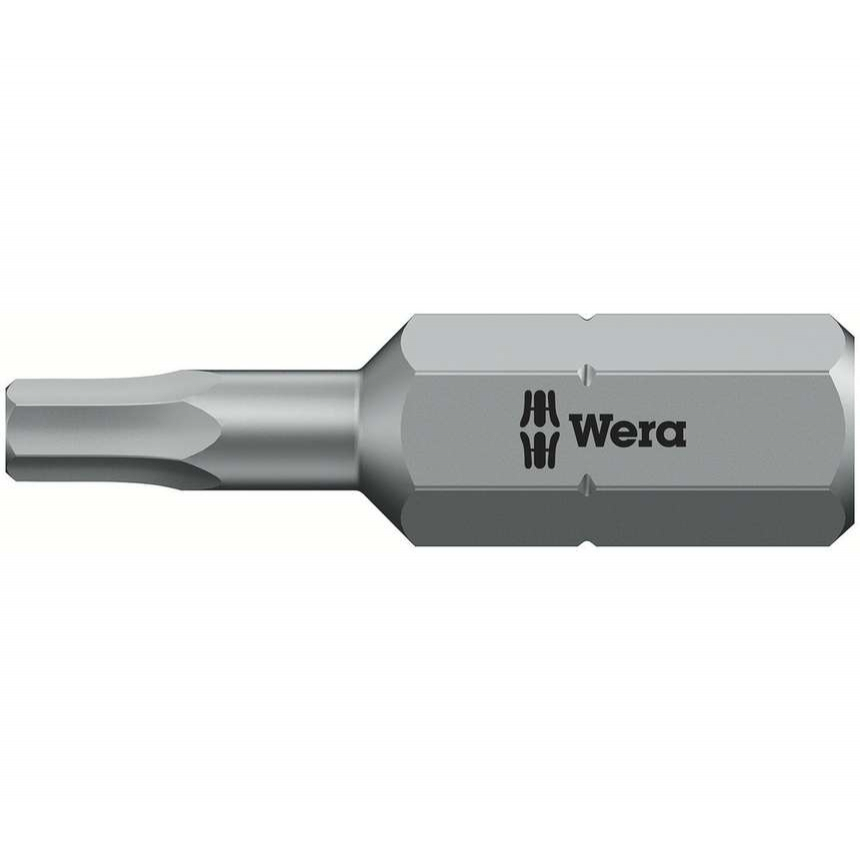 Levně Wera 056315 Šroubovací bit 1/4" inbus 3,0 x 25 mm, typ 840/1 Z Hex-Plus 05056315001