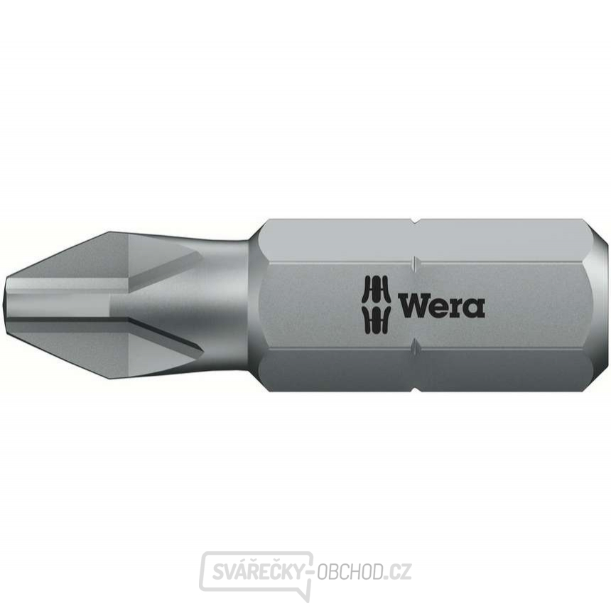 Wera 056500 Šroubovací bit 1/4" Hex PH 0 x 25 mm, typ 851/1 Z PH na křížové šrouby Phillips