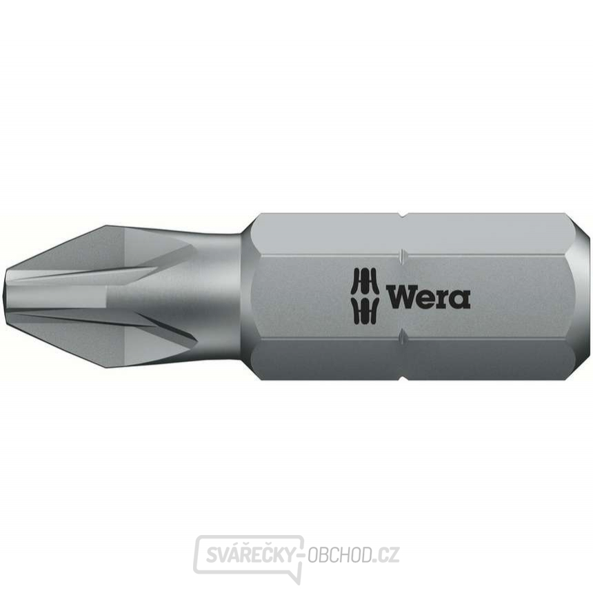 Wera 056805 Šroubovací bit 1/4" Hex PZ 0 x 25 mm, typ 855/1 Z PZ na křížové šrouby Pozidriv Wera 056805 Šroubovací bit 1/4" Hex PZ 0 x 25 mm, typ 855/1 Z PZ na křížové šrouby Pozidriv gallery main image