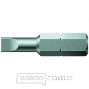Wera 072059 Bit 1,0 x 5,5 - 800/1 Z. Šroubovací bit 1/4 Hex, 25 mm, pro šrouby s rovnou drážkou Wera 072059 Bit 1,0 x 5,5 - 800/1 Z. Šroubovací bit 1/4 Hex, 25 mm, pro šrouby s rovnou drážkou gallery main image