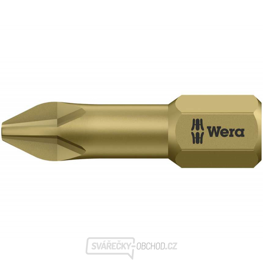Wera 056605 Šroubovací bit (1/4 Hex) PH 1 – 851/1 TH délka 25 mm pro křížové šrouby Phillips
